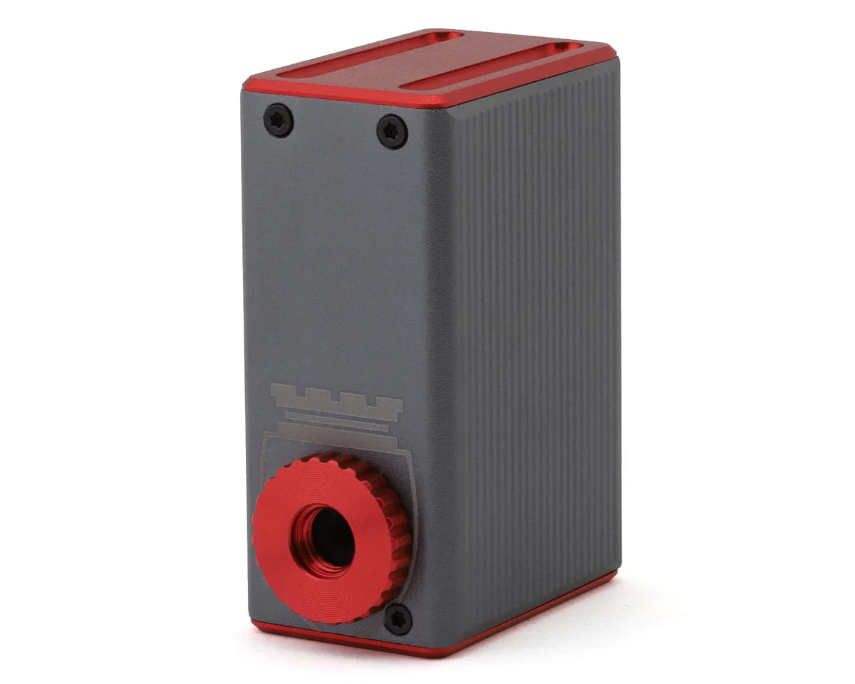 Silca Elettrico Mini-Inflator (Gunmetal/Red) (Micro)